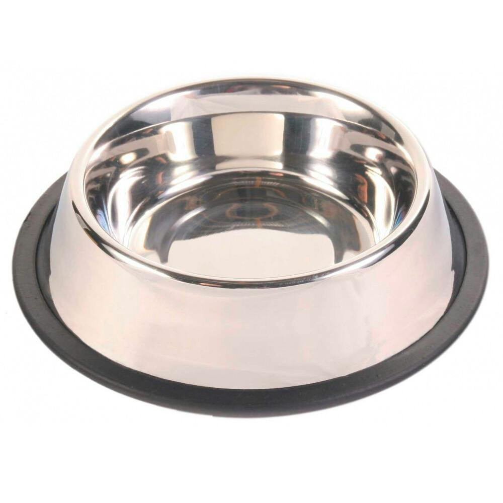 Stainless steel non-slip bowl for dog