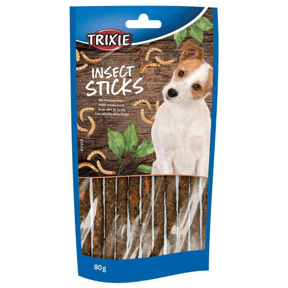 Insect Sticks con Tenebrio para Perros 80 g