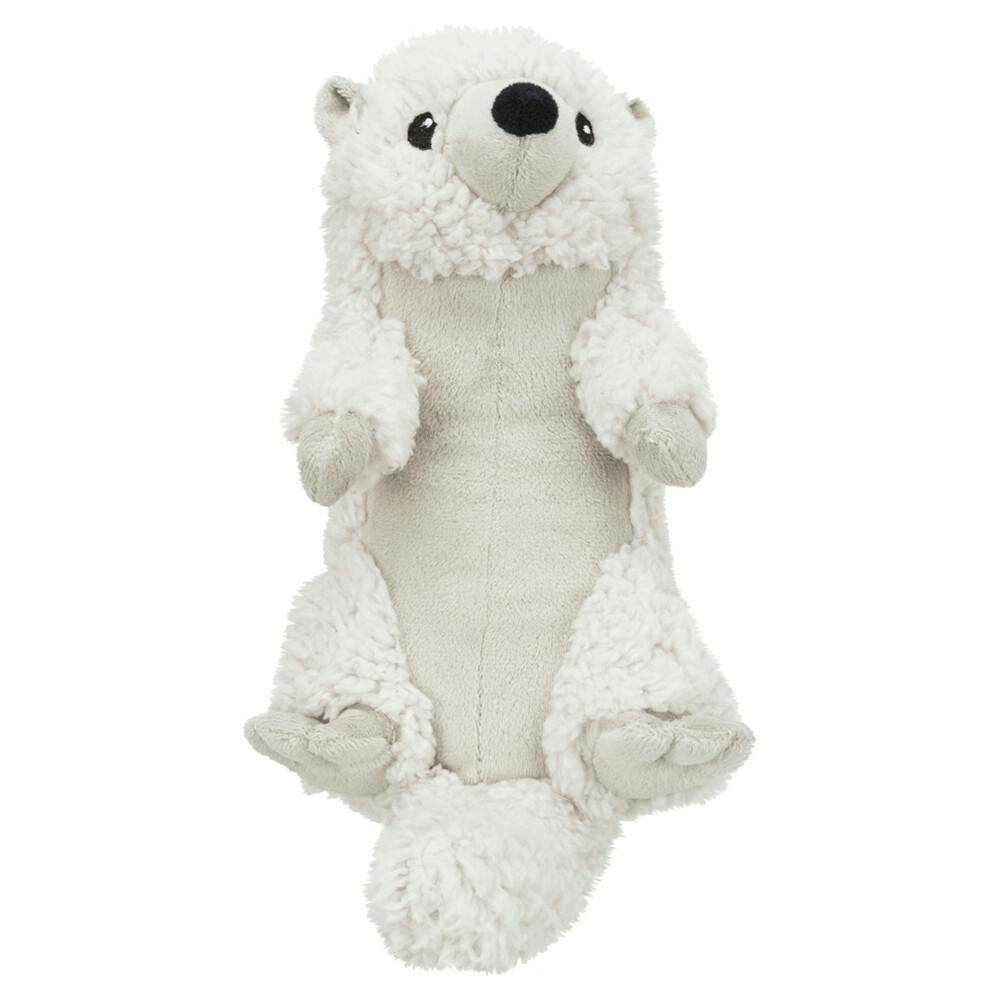 Otter eco plush toy with squeaker for dogs