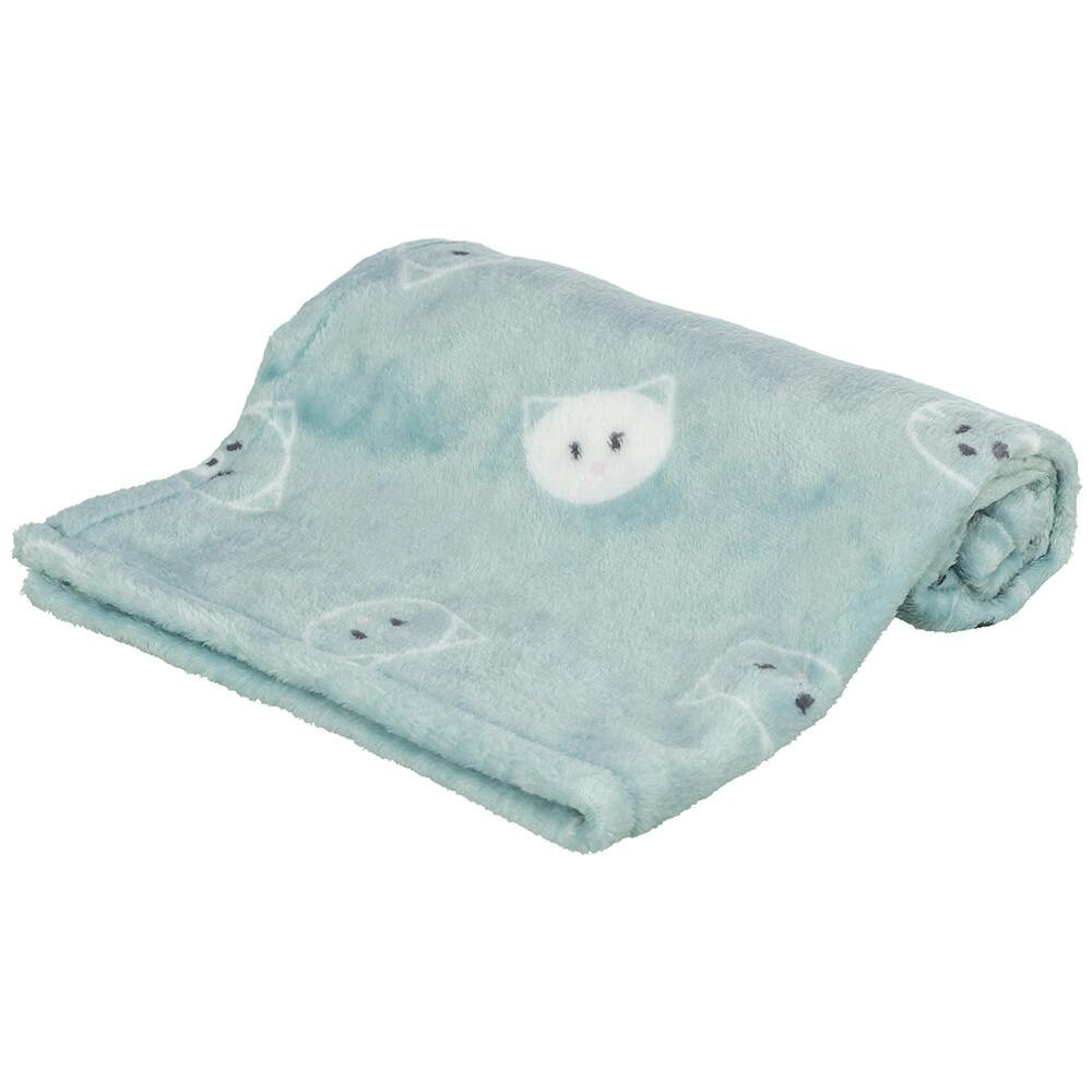 Manta Mimi para gatos 70 x 50 cm salvia