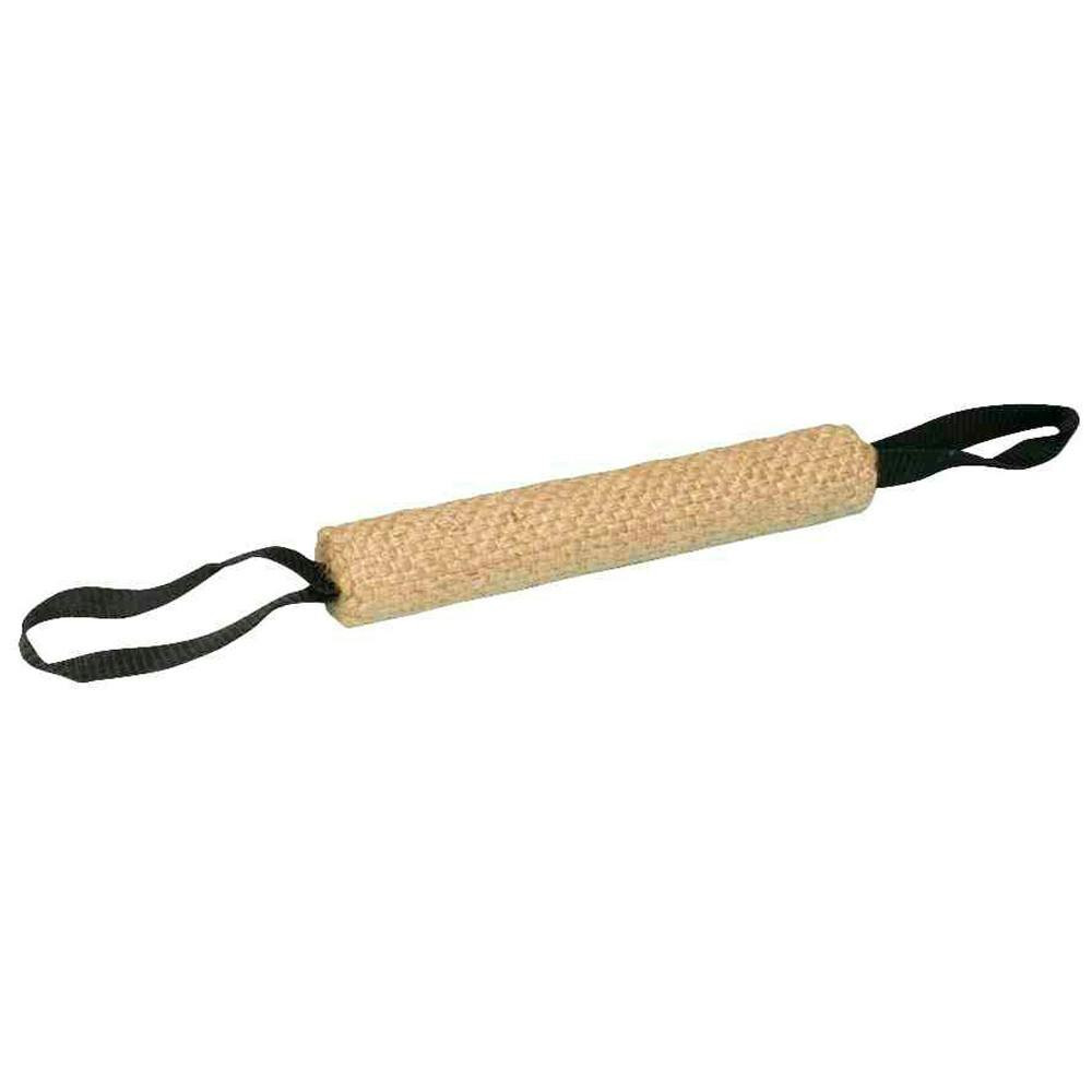 Jute training tug for dogs with 2 handles