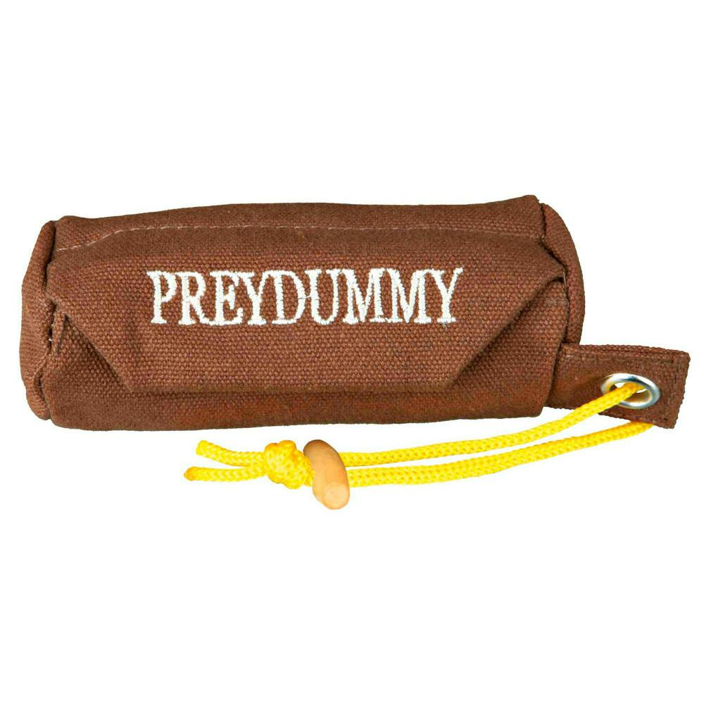 Preydummy Linen Training Dummy for Dog Ø 5x12 cm Brown