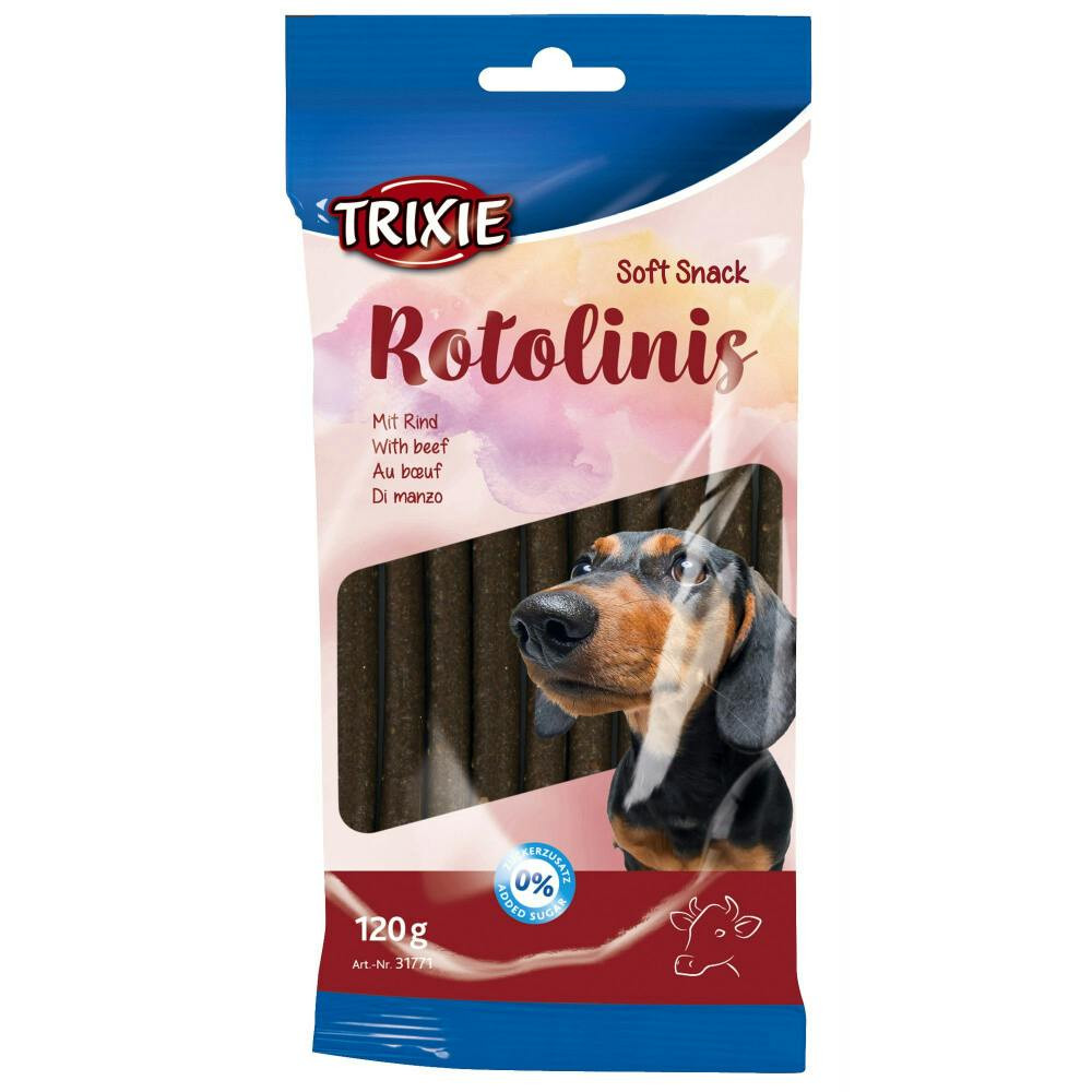 Rotolinis sticks de carne para perros pequeños y cachorros