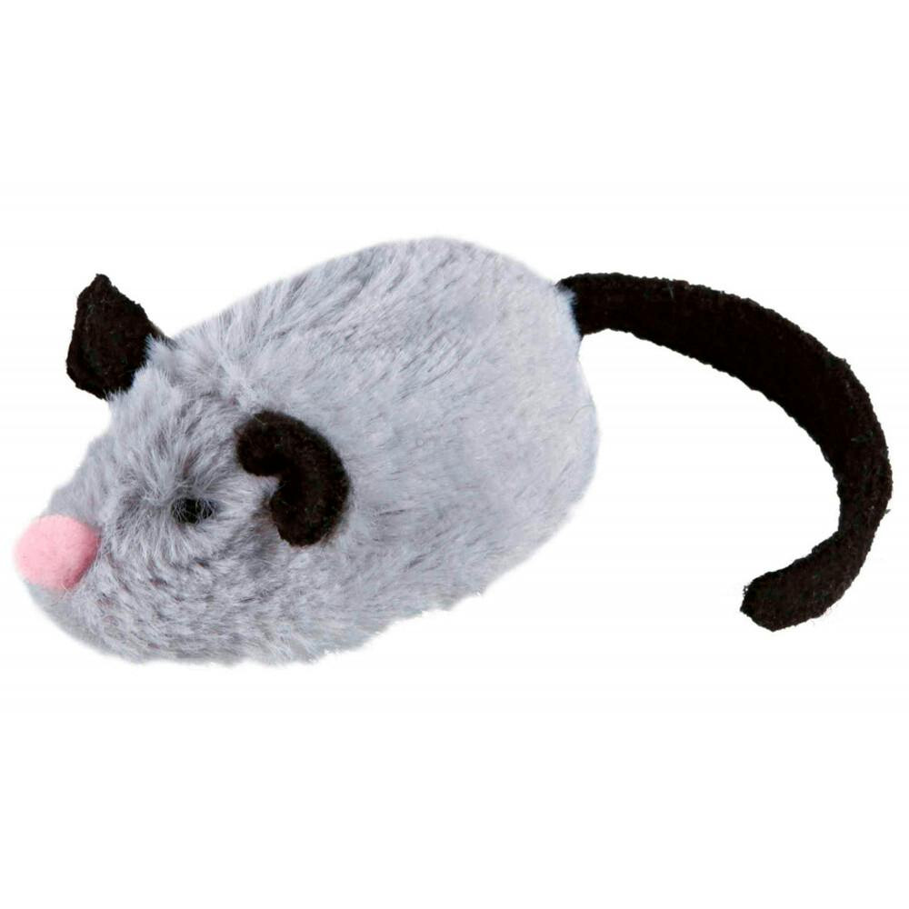 Active Mouse plush interactive cat toy