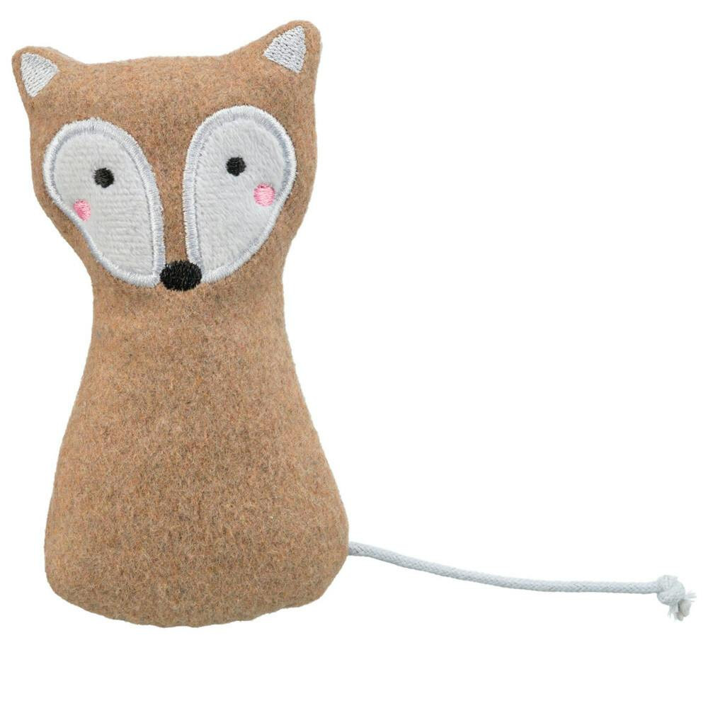 Peluche zorro con catnip para gato
