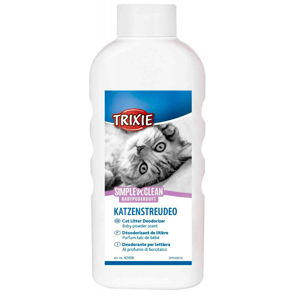 Desodorante para arena de gato Simple n Clean aroma talco 750 g