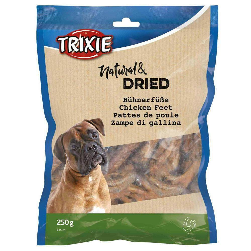 Patas de pollo secas para perros 250 g