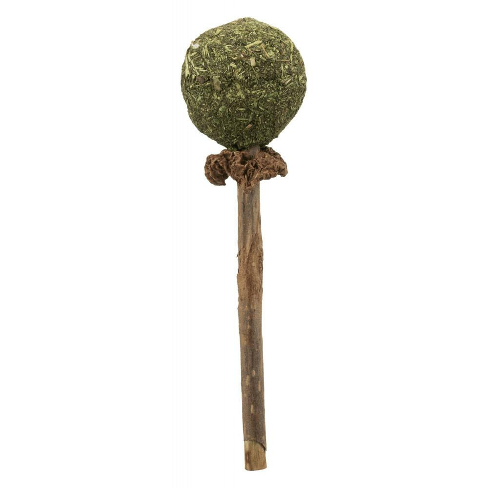 Chupete de matatabi con bola de catnip para gato 11 cm