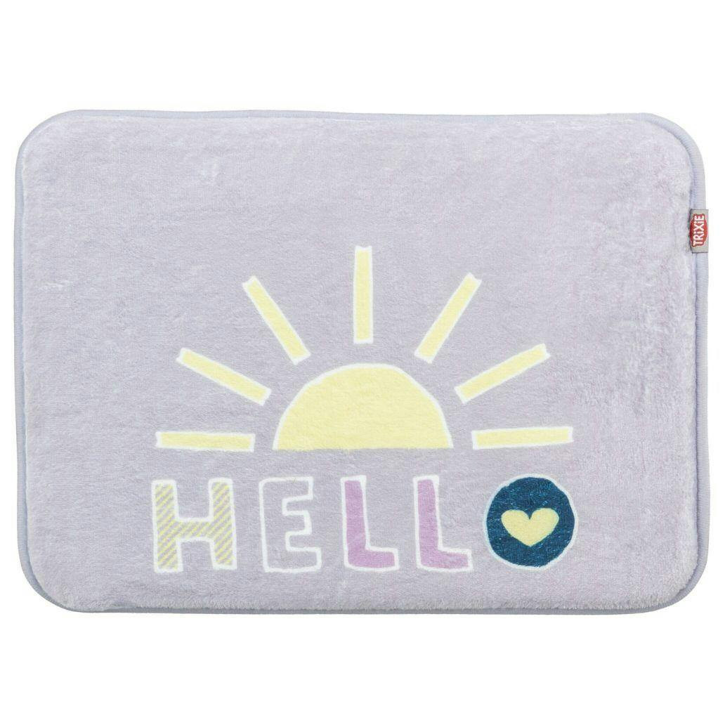 Thin cat mattress 40 x 30 cm grey