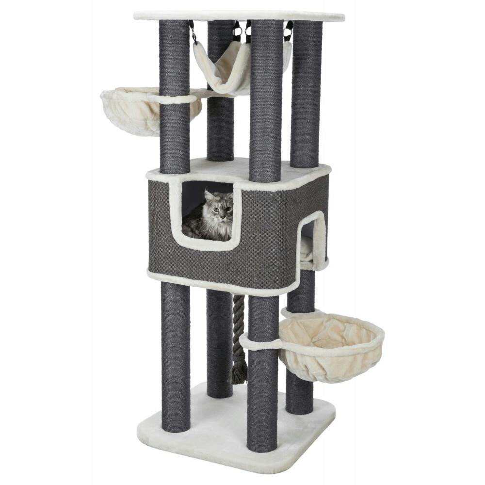 Humberto XXL cat scratcher for cats cream and grey