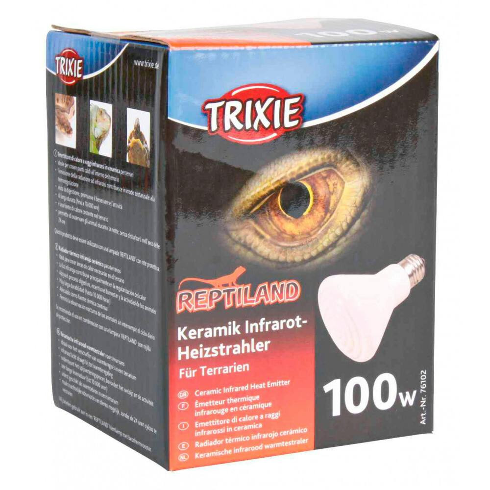 Emisor Cerámico Infrarrojo 100W para Reptiles