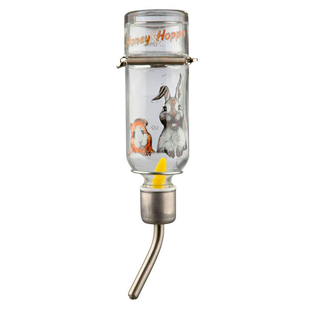 Bebedero esfera de vidrio 125 ml para roedores