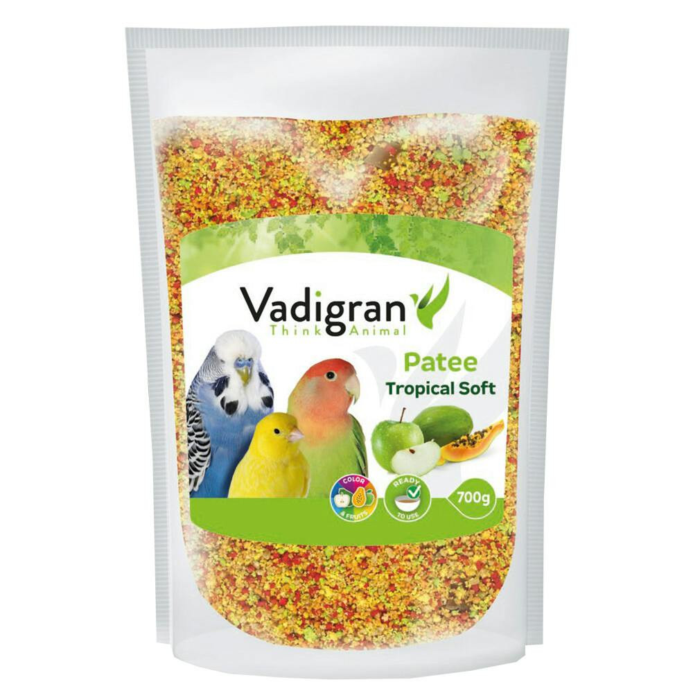 Papa Tropical Soft para aves granívoras 700 g