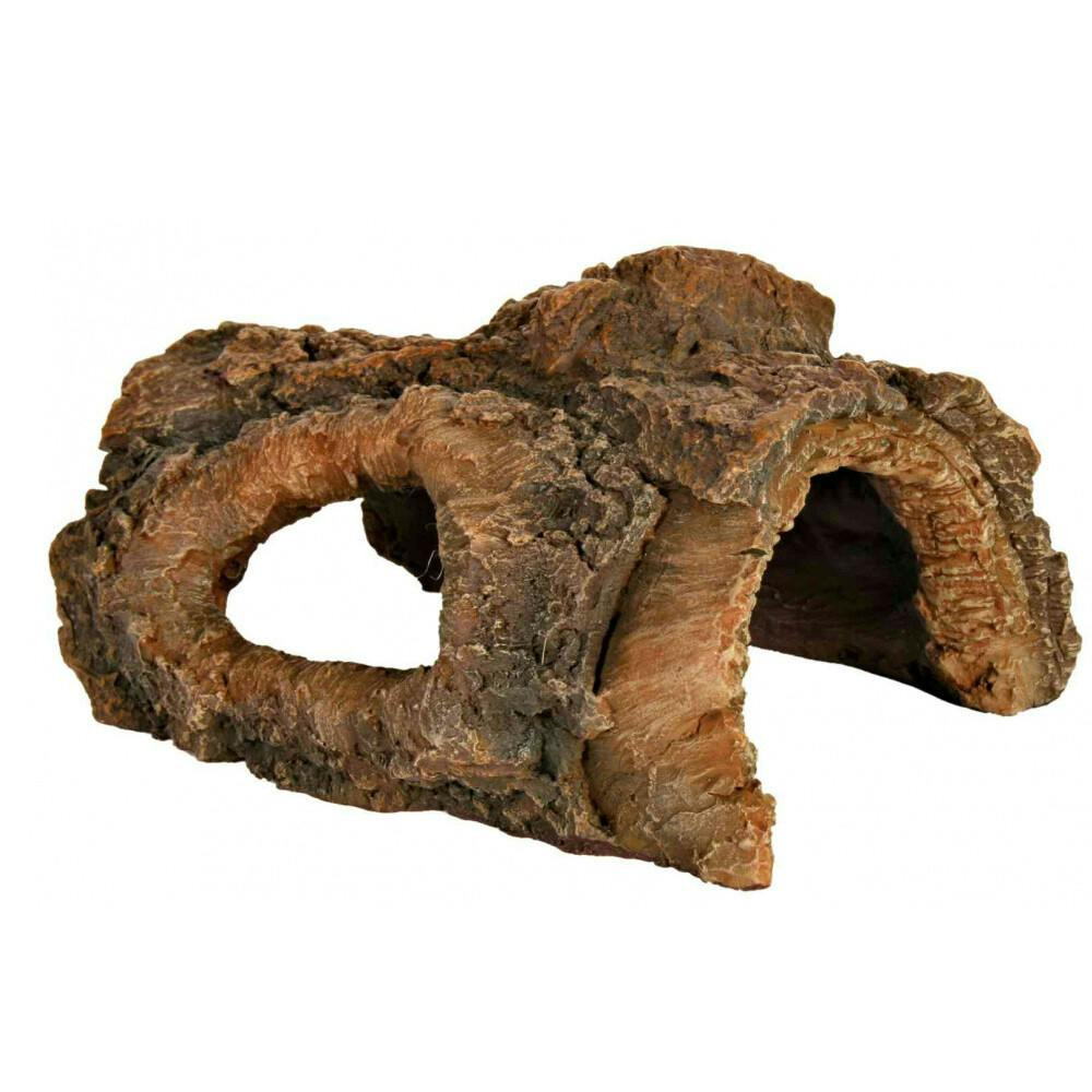 Aquarium cavernous log decoration 15 cm