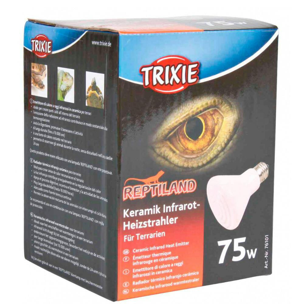 Emisor Cerámico Infrarrojo 75W para Reptiles