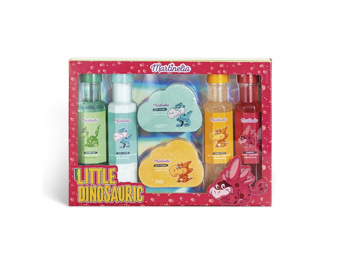 Conjunto de Banho MARTINELIA Little Dinosauric Infantil 6 Peças