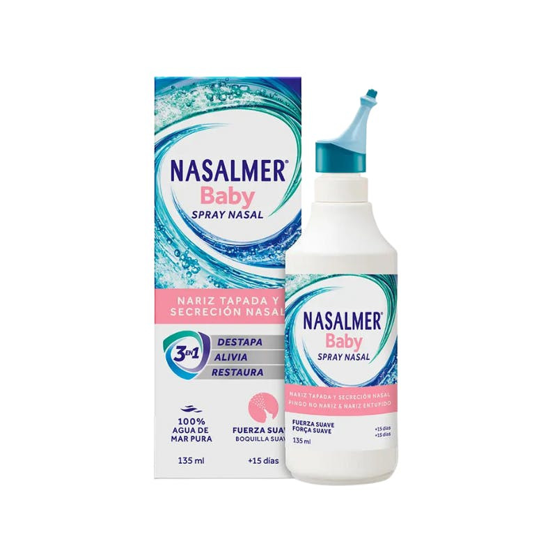 Spray nasal bebé 135 ml agua de mar isotónica