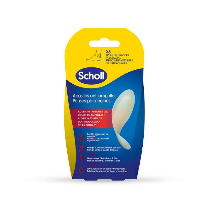 Large hydrocolloid blister pads pack of 5