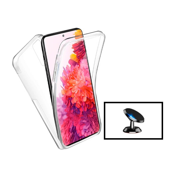 360° Case with Magnetic Car Mount for Xiaomi Poco X4 NFC