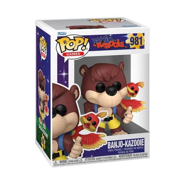 Figura Vinyl POP! Banjo y Kazooie 9 cm