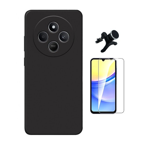 Clearglass Screen Protector Kit, Liquid Silicone Case and Reinforced Magnetic Mount