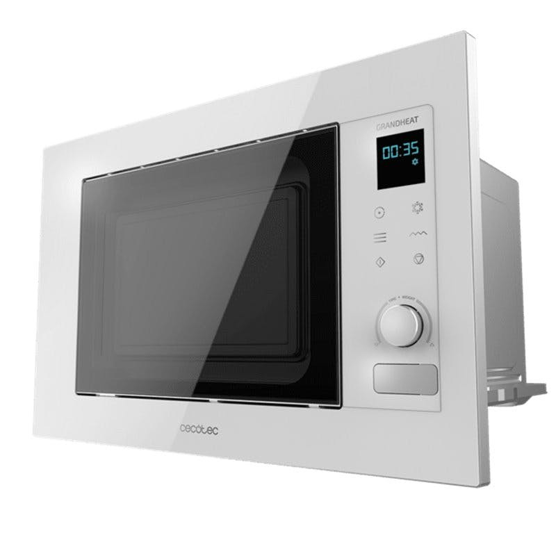 Microondas Cecotec Encastre GrandHeat 2090 Touch White 21L