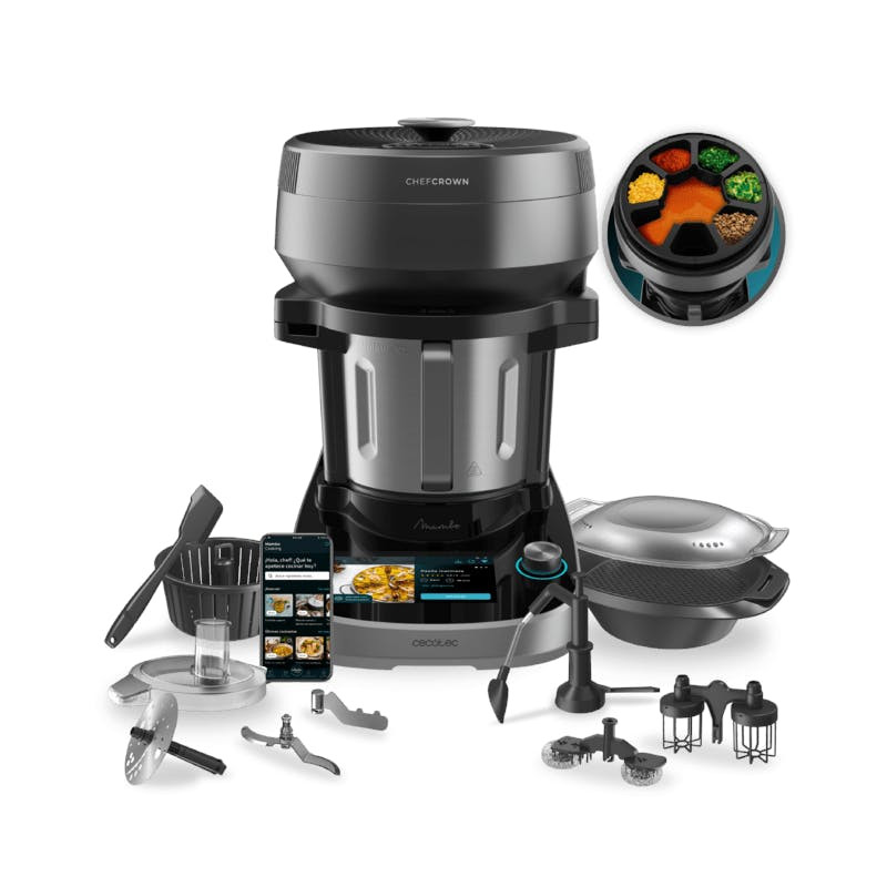 Mambo Cooking Unique Kitchen Robot with Automatic Dispenser