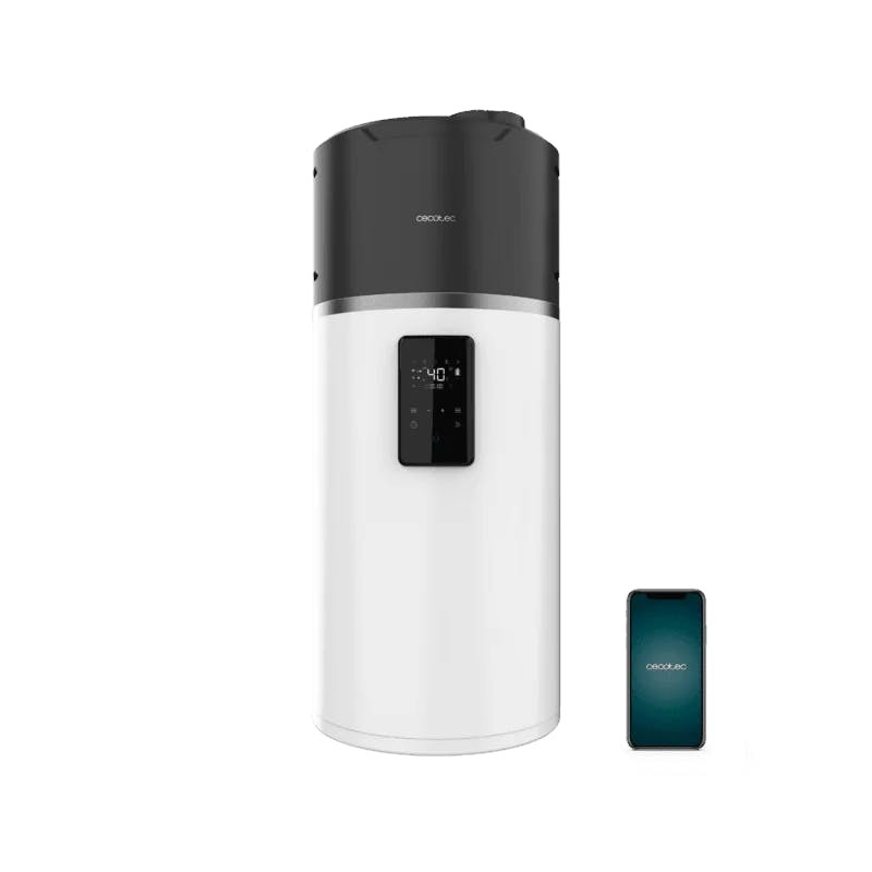 Bomba de calor aerotérmica 80 L con pantalla táctil y control por App