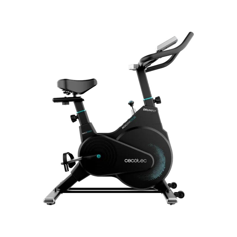 Bicicleta estática con volante de inercia 10 kg y pantalla LCD