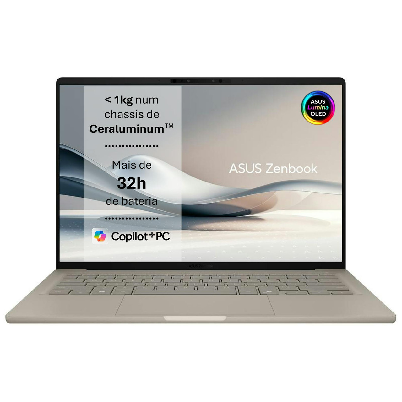 Zenbook A14 UX3407QA Snapdragon X1 14 WUXGA OLED 32GB 1TB