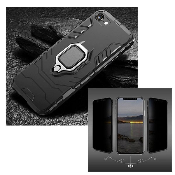 Funda Military Defender 3 en 1 con protector 5D para iPhone 6/6S