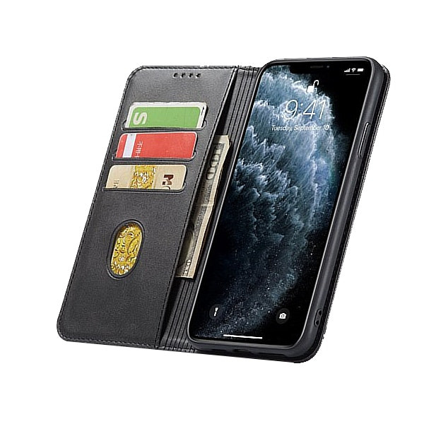 Funda magnetic flip wallet para Redmi 12