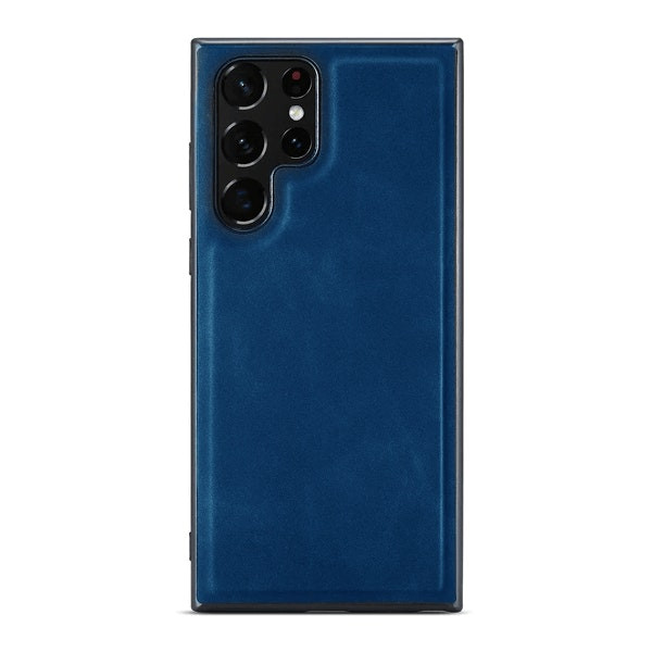 Funda magnética de cuero para Galaxy S22 Ultra