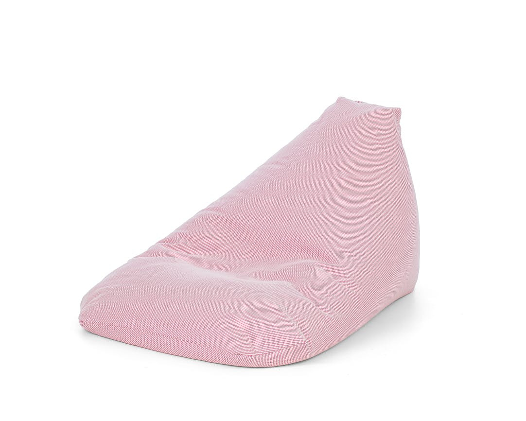 Puf mediano Espichel algodón rosa