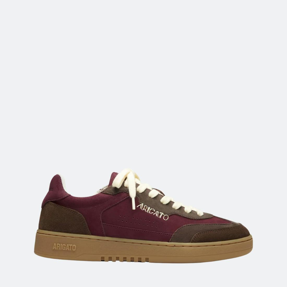 Zapatillas Dice T‑Toe en piel marrón