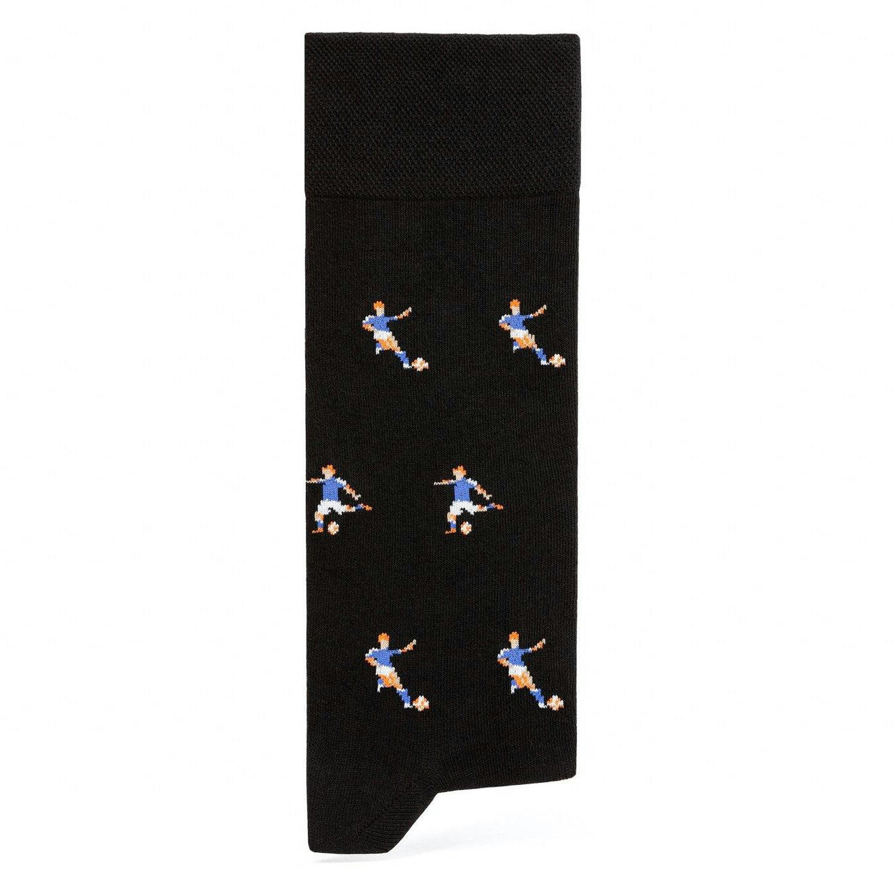 Football socks organic combed cotton seamless