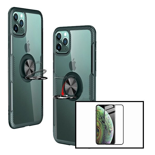Clear Armor Case with Full Cover Glass for iPhone 12 Pro Max