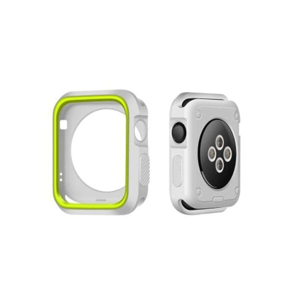 Military Protective Case DoubleColor for Apple Watch Series 8 Aluminum