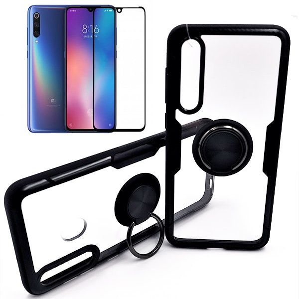 Funda Clear Armor con Cristal Full Cover para Mi 9 SE