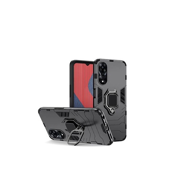 Capa Military Defender para Oppo A38 4G - Preto
