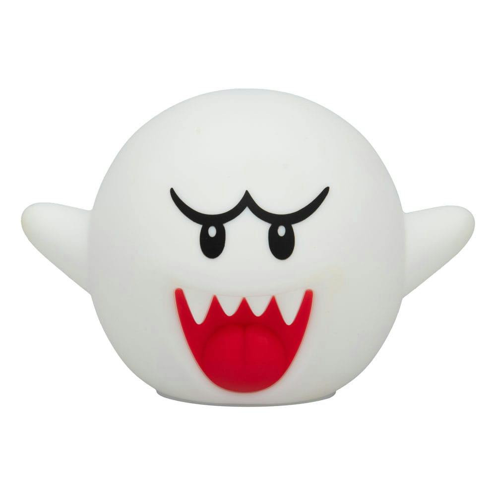 Squishy Glo Light Boo - Super Mario figure light, rechargeable, 14 cm