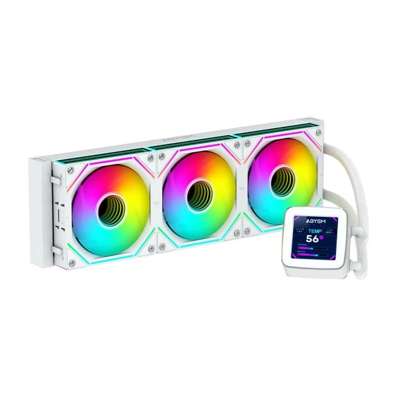 Refrigeración líquida AIO 360mm Oceanic ARGB con LCD 2,8''