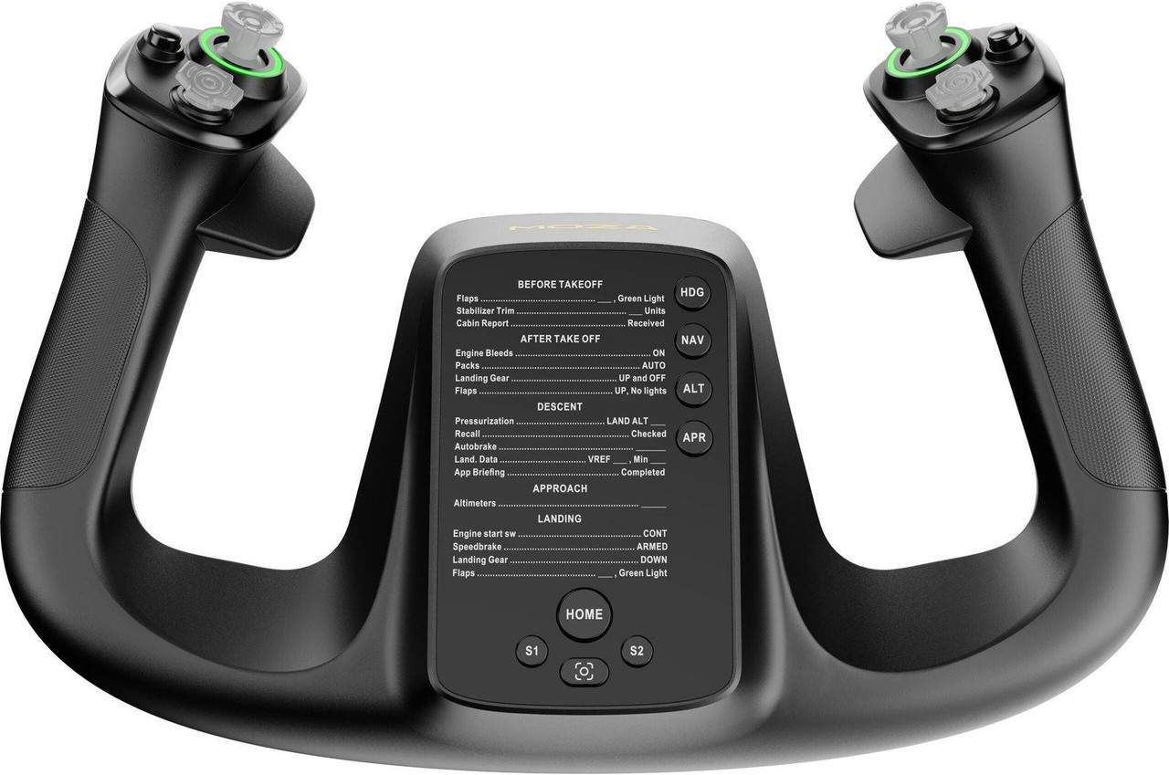 YOKE MFY YOKE para simulación de conducción con iluminación RGB