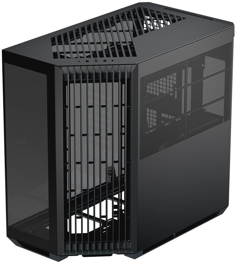 Caja V1 Mid-Tower ATX con panel lateral de cristal templado