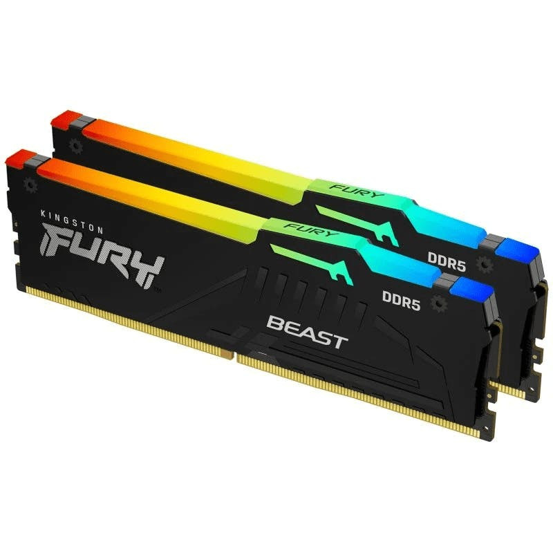 Memoria RAM 32GB DDR5 6000MHz CL36 FURY BEAST RGB