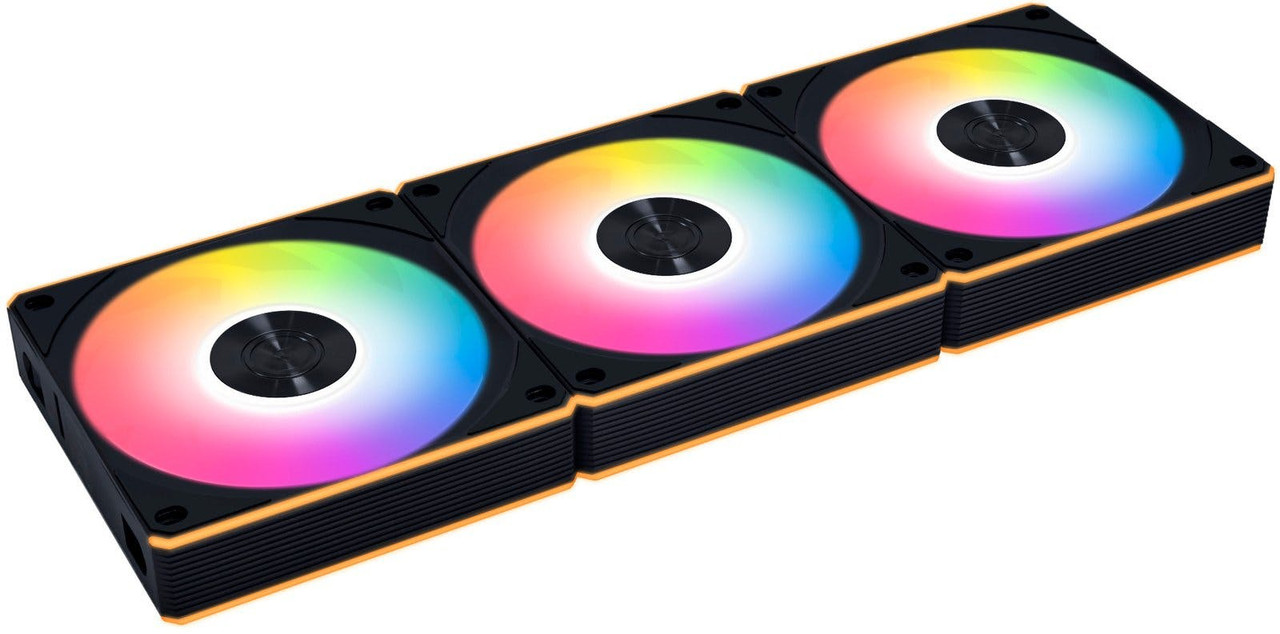 Ventilador UNI FAN CL120 Wireless RGB PWM 120mm (Pack 3)