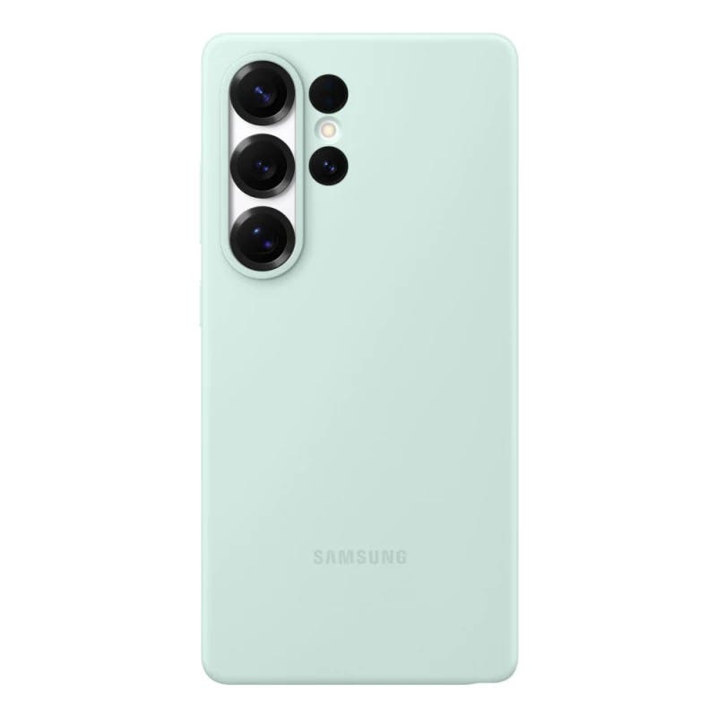 Silicone Case S25 Ultra mint green