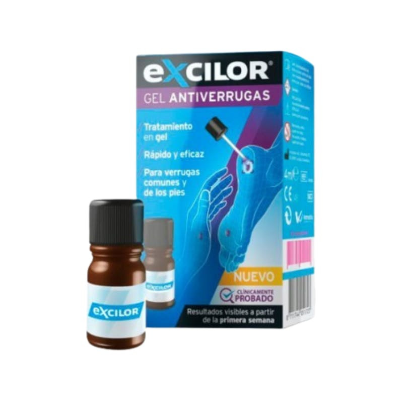Wart removal gel 4ml - topical treatment for common and plantar warts
