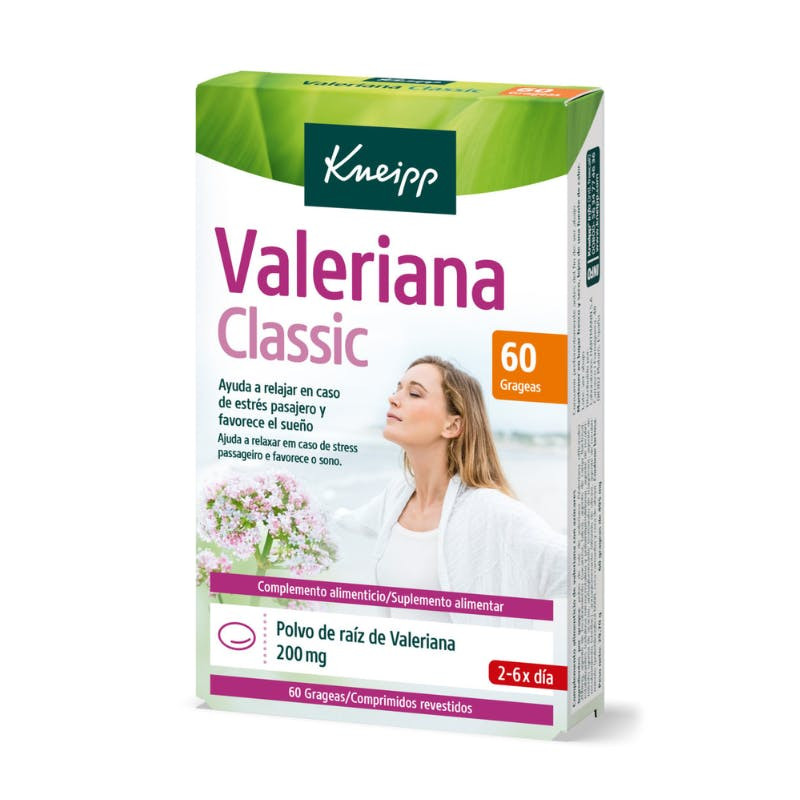 Valeriana Classic 60 comprimidos - suplemento natural para relajación y sueño