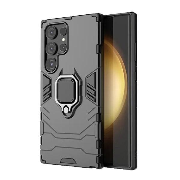 Capa Military Defender para Samsung Galaxy S24 Ultra 5G - Preto